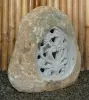 Artikelbild 6 des Artikels “Riverstone Laterne mit geschnitztem Motiv auf einer Seite, Licht kann durchscheinen! Durchschnittliche Größe 40 - 49cm Höhe “